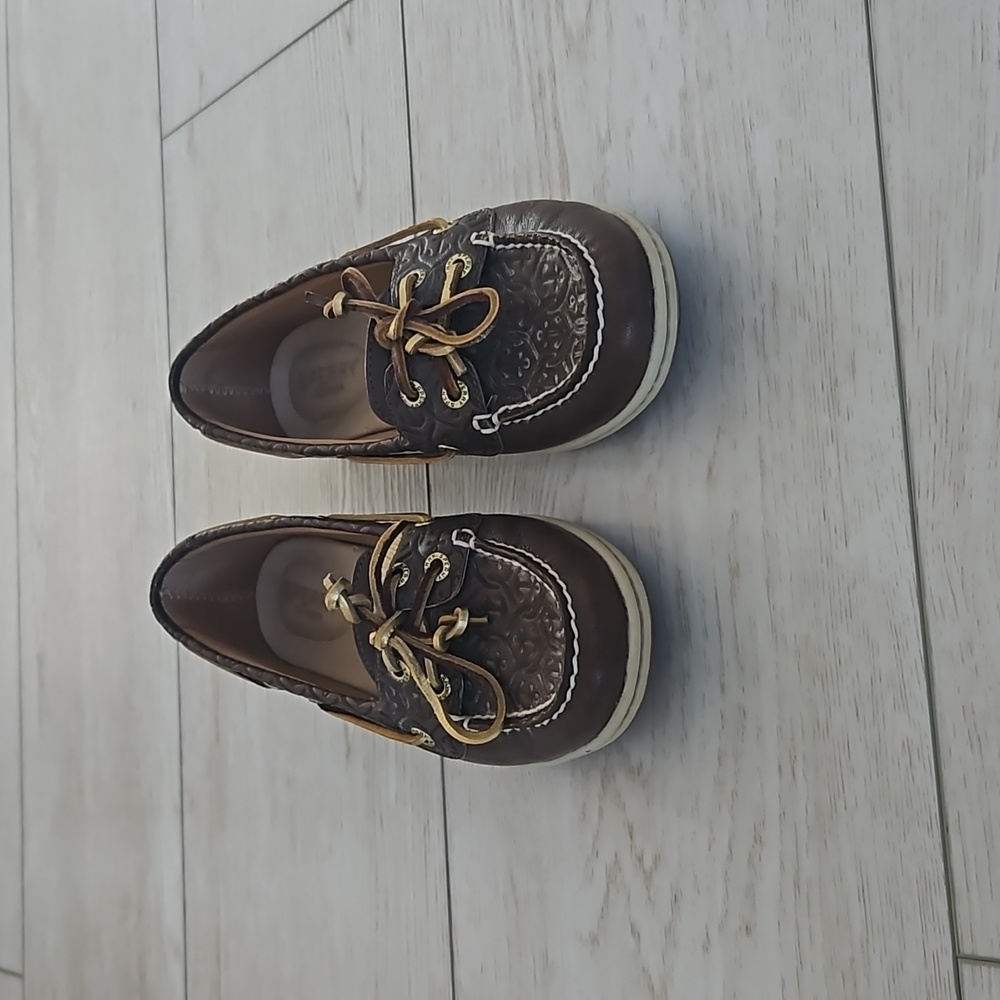 Brown Sperry Boat Shoes
